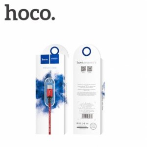 Datový kabel HOCO X14 USB Typ C barva červená - 1 metr