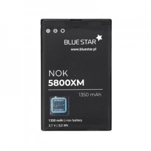 Baterie BlueStar Nokia 5800, 520, 525 Lumia, 5230, N900 C3-00 (BL-5J). 1350 mAh li-ion