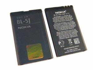 Baterie Nokia BL-5J 1430mAh Li-ion (Bulk) - 5230, 5800
