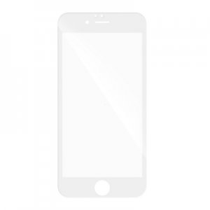 Tvrdené sklo 5D FULL GLUE iPhone 7, 8, SE (2020) biele