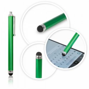 Dotykové pero (stylus) kapacitné PERO farba zelená