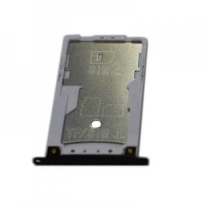 Držiak SIM karty (šuplík) Xiaomi Redmi 3X, 4X čierna / sivá