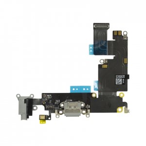 Flex iPhone 6 PLUS s nabíjacím konektorom sivý