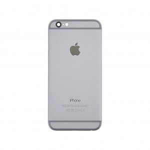 Kryt batérie + stred iPhone 6 4,7 originálna farba sivá