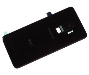 Samsung G965 Galaxy S9 PLUS kryt baterie + lepítka black