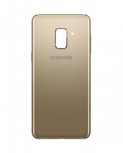 Samsung A530 Galaxy A8 (2018) kryt baterie + sklíčko kamery gold