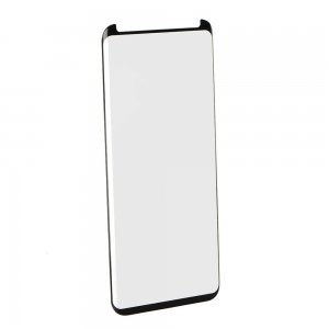 Tvrdené sklo 5D FULL GLUE Samsung G960 Galaxy S9 čierne - veľkosť pre puzdrá