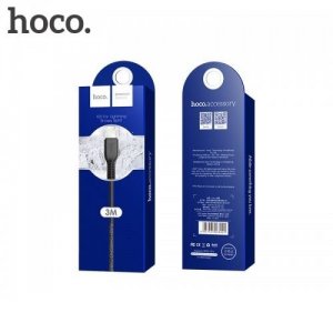 Datový kabel HOCO X20 iPhone Lightning barva černá - 3 metry