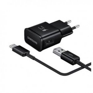 Nabíječ Samsung EP-TA20EBE + kabel EP-DG950CBE - micro USB Typ C 2A (bulk) černá