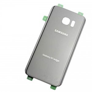 Samsung G935 Galaxy S7 Edge kryt batérie + lepidlá + sklo fotoaparátu strieborné