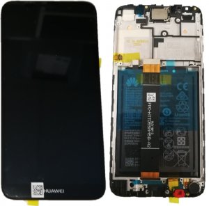 Dotykový panel Huawei Y5 (2018) + LCD s rámom čierny