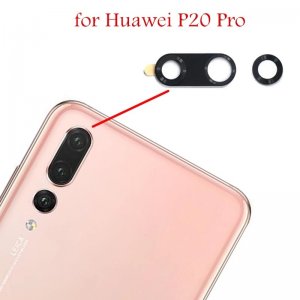 Sklíčko zadní kamery Huawei P20 Pro (velké + malé)