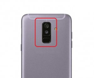 Sklo zadného fotoaparátu Samsung A605 Galaxy A6 PLUS (2018)
