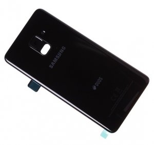 Samsung A530 Galaxy A8 (2018) kryt batérie + lepidlá + sklo fotoaparátu čierne
