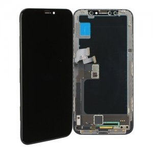 Dotykový panel iPhone X + LCD čierny OLED GX HARD