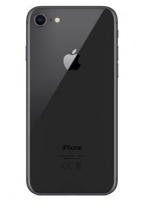 Kryt batérie + stred iPhone 8 (4,7) originálna farba sivá