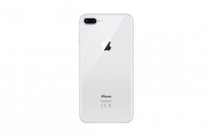 Kryt batérie + stred iPhone 8 PLUS (5,5) originálna farba strieborná