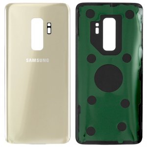 Samsung G965 Galaxy S9 PLUS kryt baterie + sklíčko kamery gold