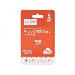 Paměťová karta micro SD HOCO 128GB Class 10 High Speed Blistr