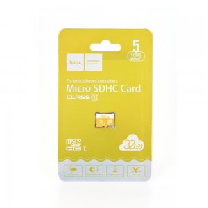 HOCO 32GB micro SD pamäťová karta triedy 10 (USB 3.0) Vysokorýchlostný blistr