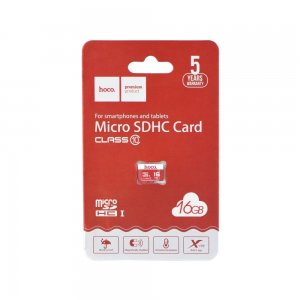Paměťová karta micro SD HOCO 16GB Class 10 High Speed Blistr