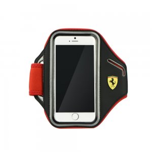 Pouzdro Ferrari iPhone 6, 6S (4,7) Armband FESCABP6BK černá