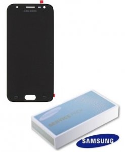 Dotykový panel Samsung J330 Galaxy J3 (2017) + LCD čierny Servisný balík - originálny