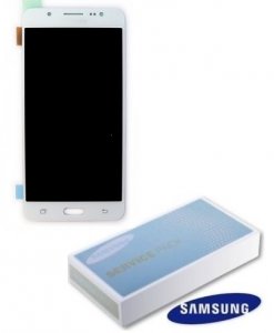 Dotykový panel Samsung J510 Galaxy J5 (2016) + LCD biely servisný balíček - originálny