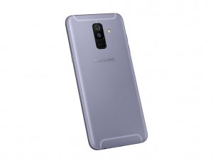 Samsung A605 Galaxy A6 PLUS kryt batérie + bočné tlačidlá + flexy + sklo fotoaparátu - farba svetlofialová