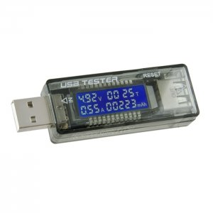 Detektor USB multimetra s nabíjačkou - USB tester