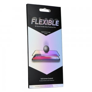 Tvrzené sklo 5D FLEXIBLE NANO iPhone 7 Plus, 8 Plus (5,5") černá