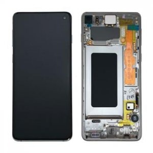 Samsung G973 Galaxy S10 + LCD čierny servisný balíček - originál