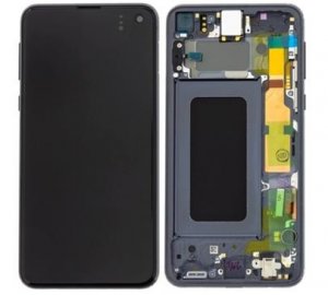 Dotykový panel Samsung G970 Galaxy S10e + LCD čierny Servisný balík - originálny