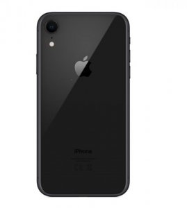 Kryt batérie + stredový iPhone XR originálna farba čierna