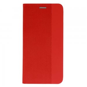 Puzdro Sensitive Book Xiaomi Redmi 8A, farba červená
