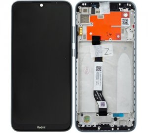 Dotyková deska Xiaomi Redmi NOTE 8T + LCD s rámečkem black SERVICE PACK