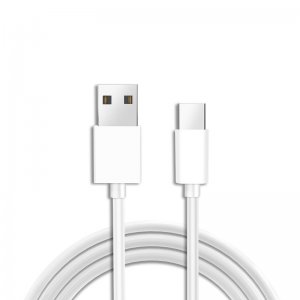 Datový kabel USB Typ C barva bílá, černá (8mm konektor)