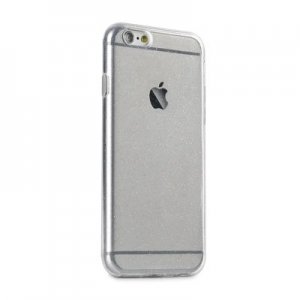Pouzdro Back Case Ultra Slim Glitter 0,5mm iPhone 11 Pro (5,8) transparentní