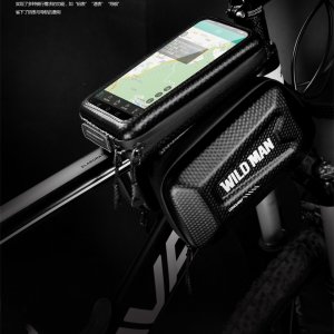 Držiak na bicykel Wildman E6S, čierny, 190 x 160 x 105 mm
