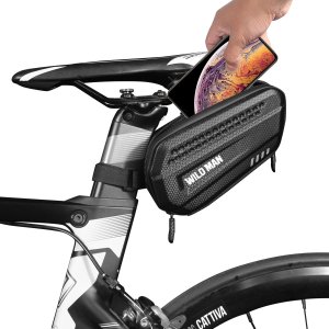 Držiak na bicykel Wildman ES7, farba čierna, veľkosť: 185 x 80 x 10 mm