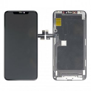 Dotyková deska iPhone 11 PRO MAX + LCD black - OLED GX HARD