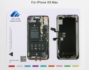 Magnetická podložka na opravu iPhonu XS MAX