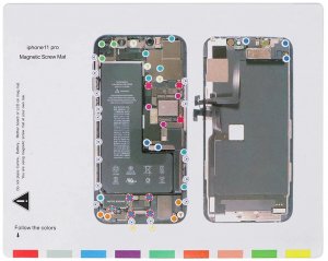 Magnetická podložka na opravu iPhone 11 PRO