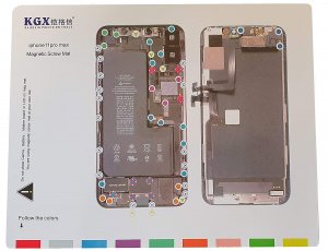 Magnetická podložka na opravu iPhone 11 PRO MAX