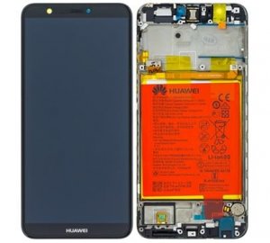 Dotykový panel Huawei P SMART + LCD čierny (SERVISNÝ BALÍČEK)