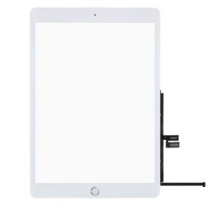 Dotykový panel Apple iPad 7 (10.2) 2019, iPad 8 (10.2) 2020, iPad (10.2) 2021 biely originál + tlačidlo HOME + lepidlo