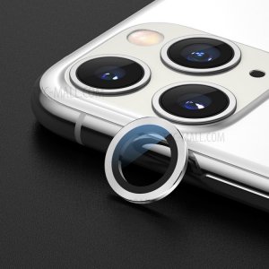 iPhone 11 PRO sklo zadného fotoaparátu + rám strieborný