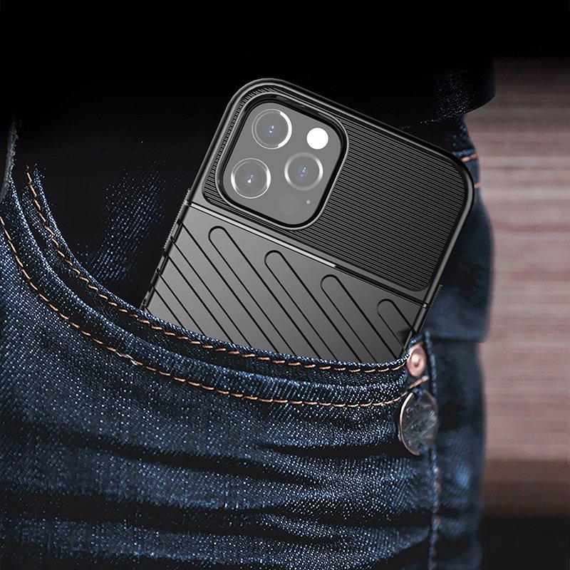 Pouzdro Thunder Case iPhone XR (6,1), barva černá