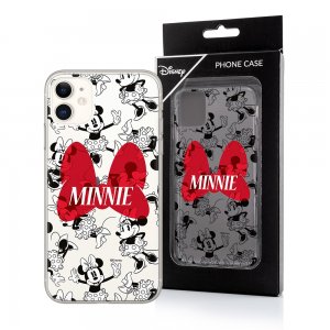 Pouzdro iPhone 12, 12 Pro (6,1) Minnie Mouse, vzor 048