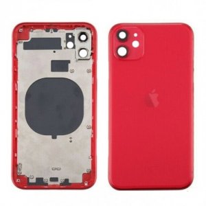 Kryt batérie + stredový iPhone 11 červený